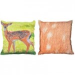 Outdoor Large Deer Cushion Multi-Coloured