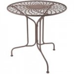 Fallen Fruits Old Rectory Metal Table Brown