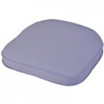 Glendale Standard D Shaped Purple Heather Cushion Seat Pad Purple