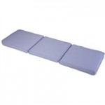 Glendale 3 Seater Bench Cushion Seat Pad in Purple Heather Purple