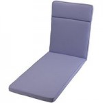 Glendale Sun Lounger Purple Heather Cushion Seat Pad Purple
