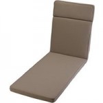 Glendale Sun Lounger Stone Cushion Seat Pad Beige
