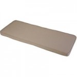 Glendale 2 Seater Bench Cushion Seat Pad in Stone Beige