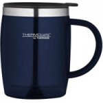 ThermoCafe 450ml Blue Translucent Travel Mug Blue