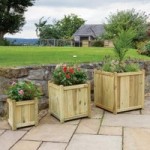 Holywell Set of 3 Planters Natural