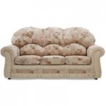 Rhea Patterned 3 Seater Sofa Patterned