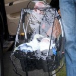 Clippasafe Infant Car Seat Rain Cover Clear