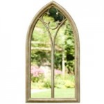 Church Window Mirror Stone