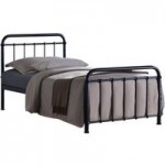 Time Living Miami Metal Bed Frame Black