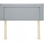 Dunelm Linen Border Headboard Duck Egg (Blue)