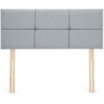 Dunelm Linen Square Headboard Duck Egg (Blue)