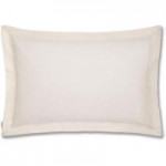 Bianca Cotton Plain Dye Oxford Cream Pillowcase Cream
