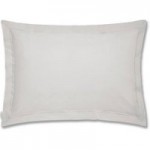 Bianca Cotton Plain Dye Oxford Grey Pillowcase Grey