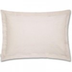Bianca Cotton Plain Dye Oxford Natutral Pillowcase Beige