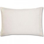 Bianca Cotton Plain Dye Housewife Cream Pillowcase Cream