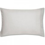 Bianca Cotton Plain Dye Housewife Grey Pillowcase Grey
