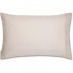 Bianca Cotton Plain Dye Housewife Natural Pillowcase Beige