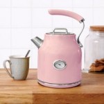 Retro 1.7L 3kW Pink Jug Kettle Pink