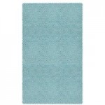 Solitaire Turquoise and Light Cream Rug Blue