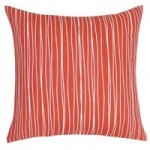 Essentials Orange Stripe Cushion Orange