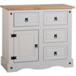 Corona Grey Medium Sideboard Grey