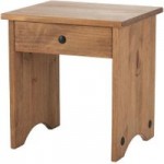 Corona Pine Dressing Table Stool Natural