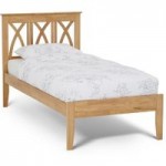 Autumn Hevea Wooden Bed Natural
