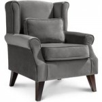Wroxton Plush Chair Grey