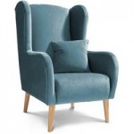Shelby Plush Chair Teal