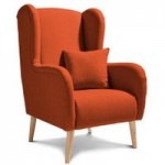 Shelby Dolly Chair Orange