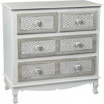 Brittany Chest of Drawers White