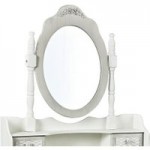 Brittany Dressing Table Mirror White