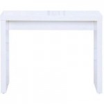 Puro Wooden High Gloss White Console Table White