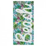 Catherine Lansfield Tropical 76x160cm Beach Towel in Multi Coloured Blue