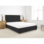 Hepworth Upholstered Bed Frame Black