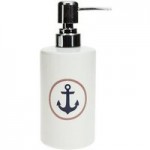 Nautical Anchor Lotion Dispenser White