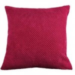 Chenille Fuchsia Spot Cushion Fuchsia