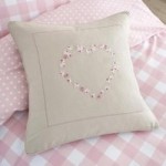 Patchwork Pink Cushion Pink