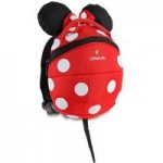 LittleLife Disney Minnie Mouse Toddler Backpack Red
