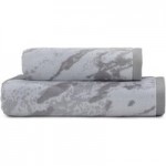 Marble Grey Bath Towel Grey