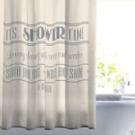 Salvage Shower Curtain MultiColoured