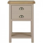 Compton Taupe Side Table Taupe