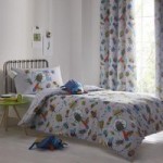 Bugs Reversible Duvet Cover and Pillowcase Set White / Pink