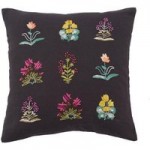Floral Garden Cushion Multi coloured