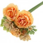 Orange Floral 52cm Bundle Orange