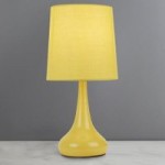 Rimini Ochre Touch Lamp Yellow