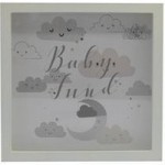 Floating Clouds Baby Fund Box Grey