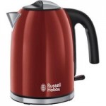 Russell Hobbs Colours Plus 1.7L Flame Red Kettle Red
