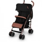 Ickle Bubba Discovery Rose Gold and Black Stroller Black