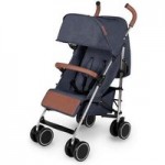 Ickle Bubba Discovery Silver and Denim Stroller Denim